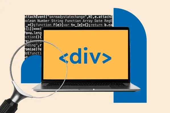 Computer code graphic
